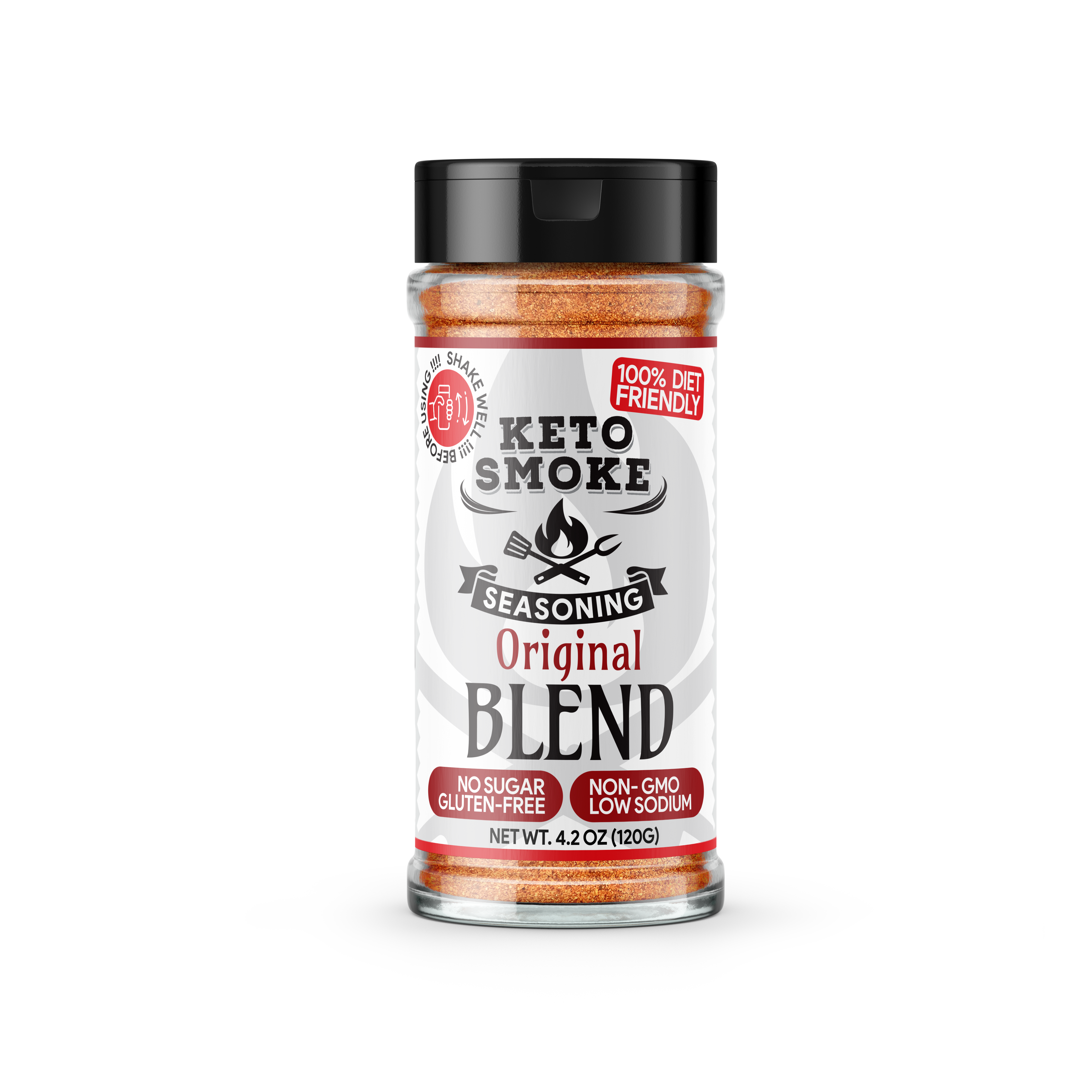 Keto Smoke Original Blend – Smoky, Savory, All-Purpose Seasoning - Keto Smoke Seasoning