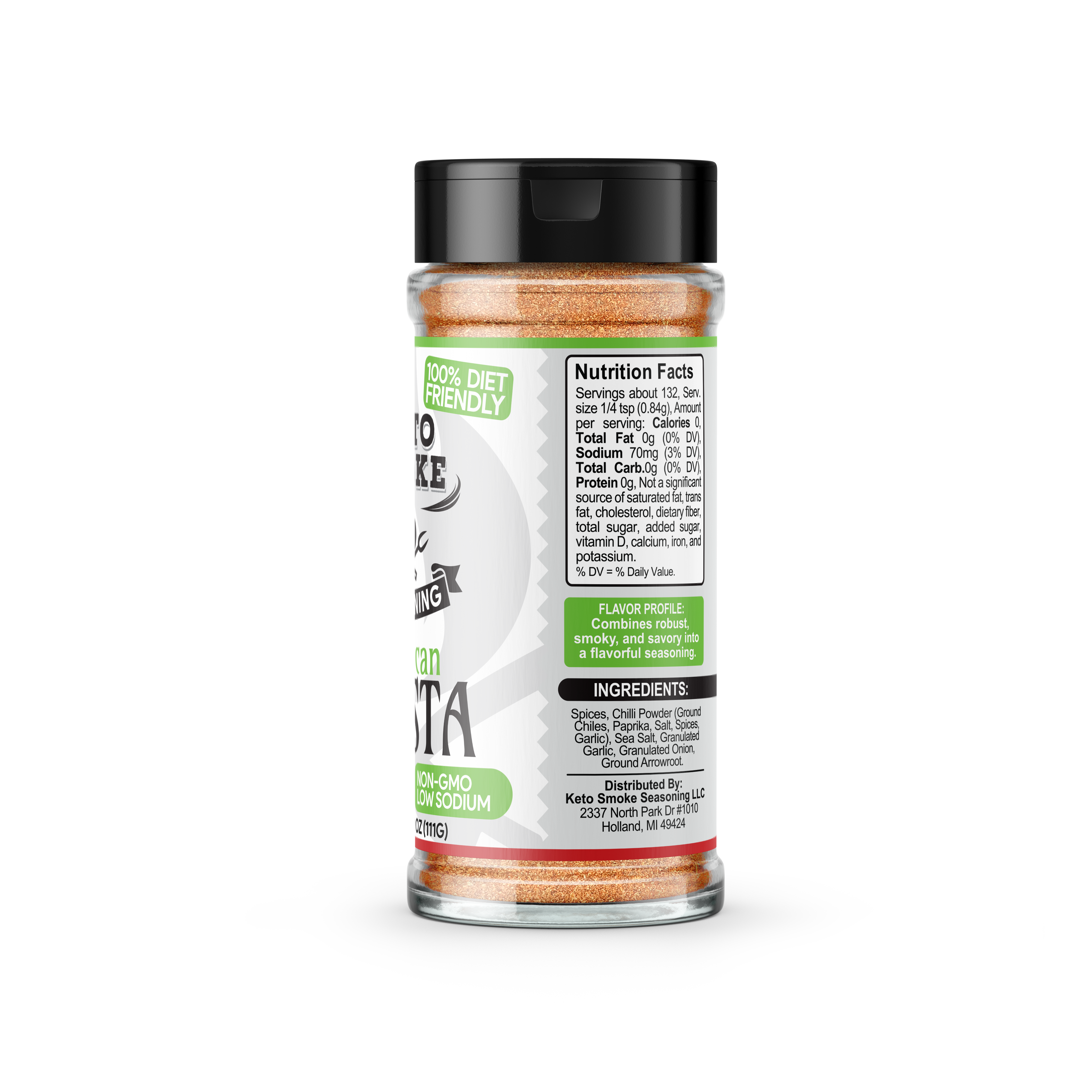 Keto Smoke Mexican Fiesta – Zesty, Smoky, Bold Mexican Seasoning - Keto Smoke Seasoning