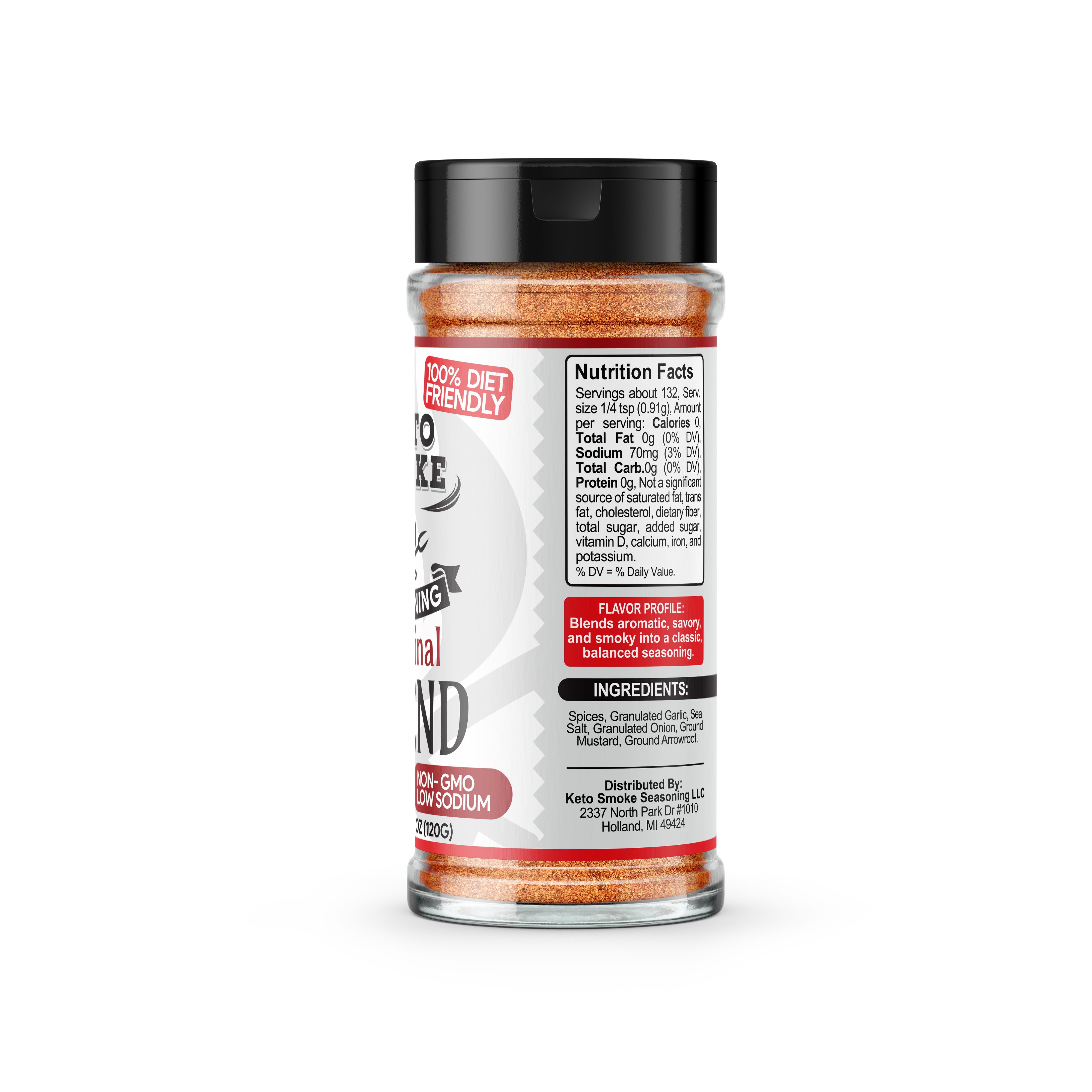 Keto Smoke Original Blend – Smoky, Savory, All-Purpose Seasoning - Keto Smoke Seasoning